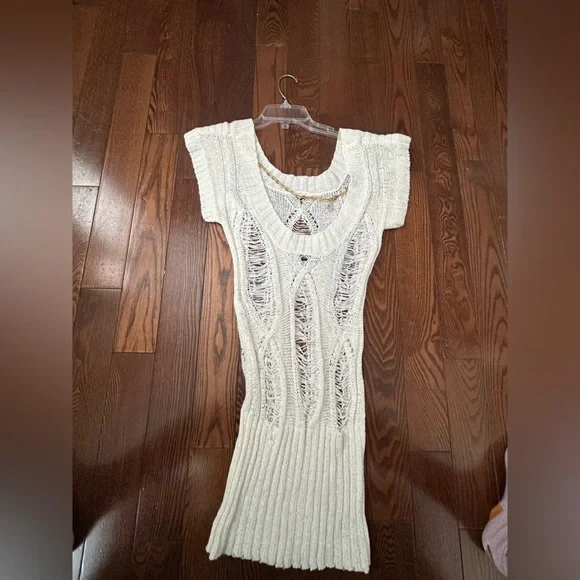Baby Phat Cream holy sweater  Dress - Picture 4 of 6